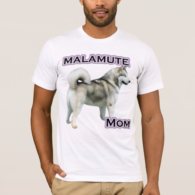Alaska Malamute Mamma 4 Tee Shirt (Framsida)