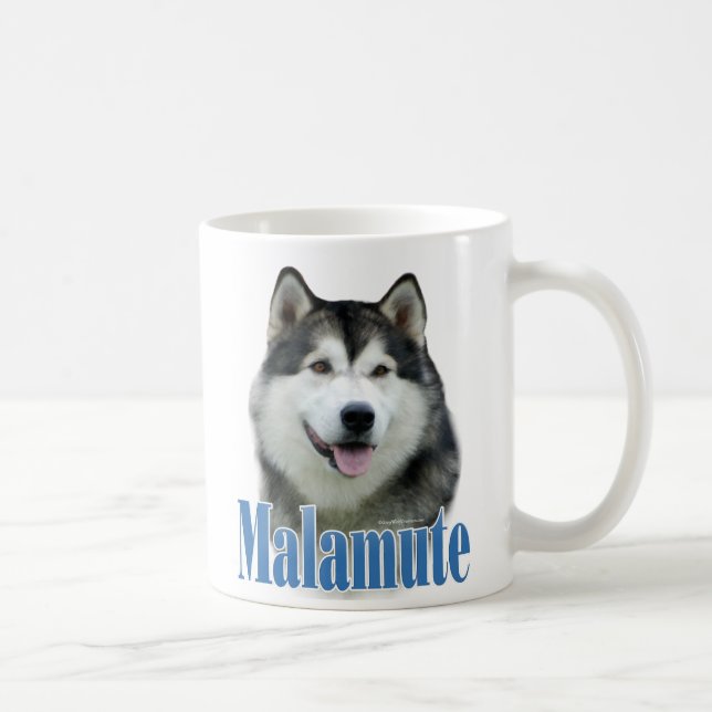 Alaska Malamute Namn Kaffemugg (Höger)