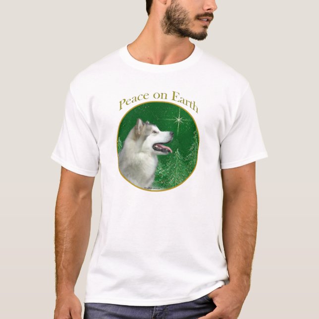 Alaska Malamute Peace Tee (Framsida)