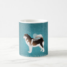 Alaska Malamute Pet Loss Design Kaffemugg