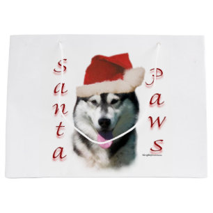 Alaska Malamute Santa Tassar