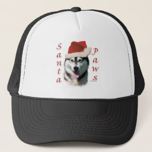 Alaska Malamute Santa Tassar Keps