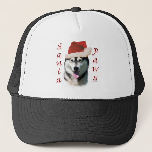 Alaska Malamute Santa Tassar Keps (Framsida)
