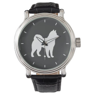 Alaska Malamute Silhouette Armbandsur