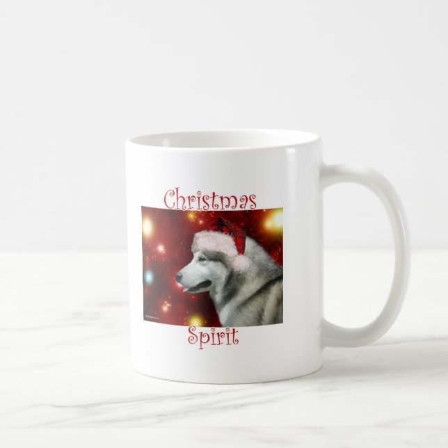 Alaska Malamute Spirit Kaffemugg (Höger)