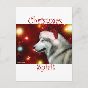 Alaska Malamute Spirit Vykort
