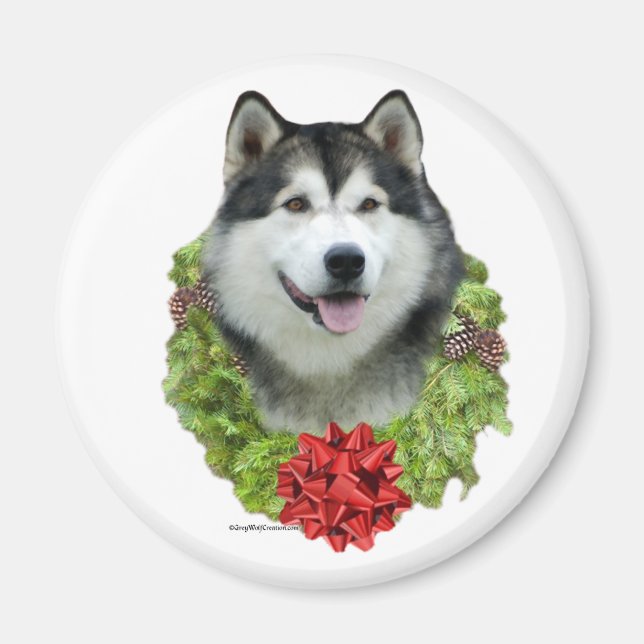 Alaska Malamute Wandan - Magnet (Framsidan)