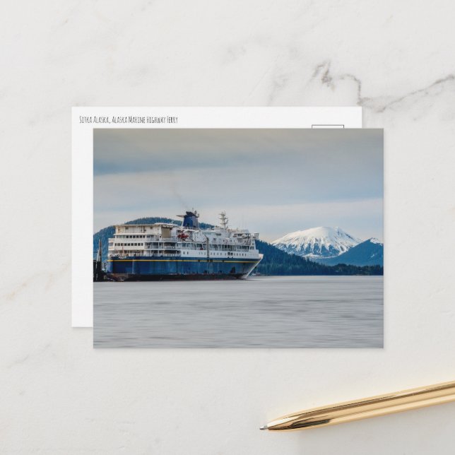 Alaska Marine Highway Ferry Vykort (Fram/Back In Situ)