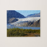 Alaska Mendenhall Glacier Juneau Pussel<br><div class="desc">Den här designen kan vara personlig genom att välja anpassningsalternativet för att lägga till text eller göra andra ändringar. Om den här produkten har möjlighet att överföra designen till en annan artikel ska du vid behov justera designen så att den passar. Kontakta mig på colorflowcreations@gmail.com om du vill ha den...</div>