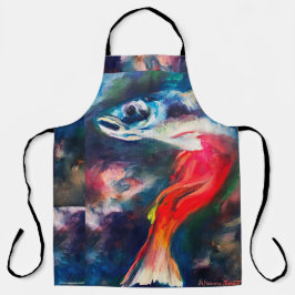 Alaska Metamprphosis Print Apron