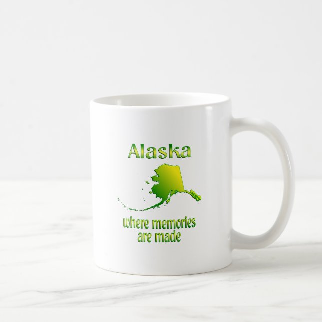 Alaska minnen kaffemugg (Höger)