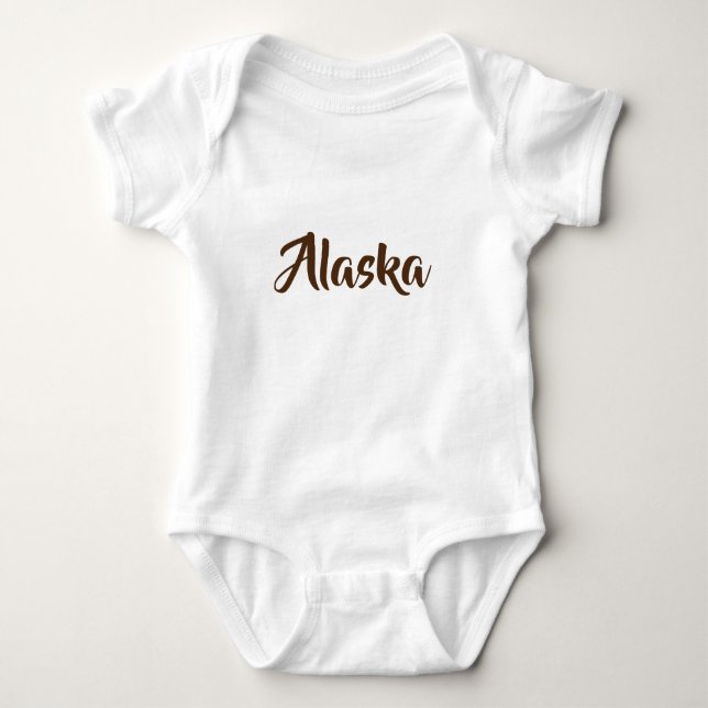 Alaska Monogram T Shirt (Framsida)