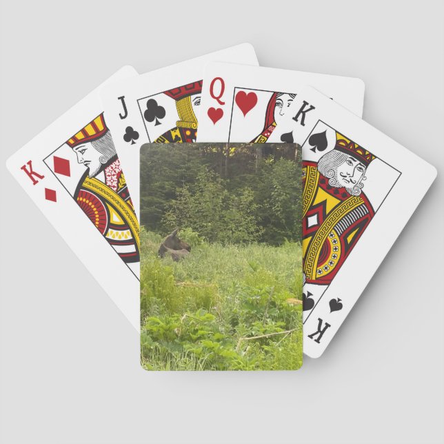 Alaska Moose Poker Card Deck Casinokort (Baksidan)
