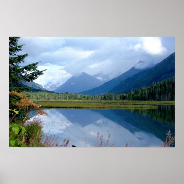 Alaska Mountain Poster (Framsidan)