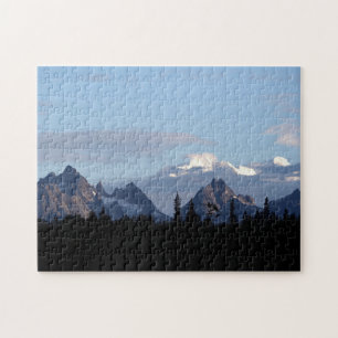 Alaska Mountain Range Denali Photo Pussel