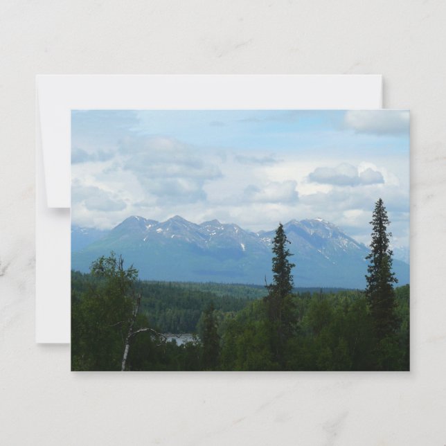 Alaska Mountain Range Panoramic Fotography (Framsida)