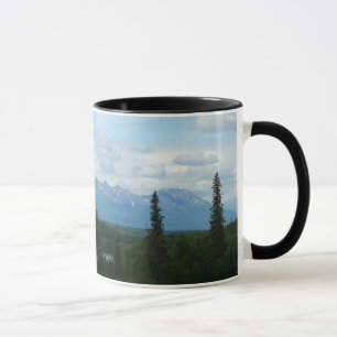 Alaska Mountain Range Panoramic Fotography Mugg