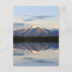 Alaska Mountain Sunset Vykort
