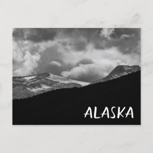 Alaska Mountains liggande Vykort