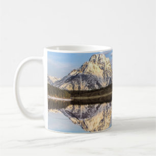 Alaska Mountains Reflection Photo Kaffemugg