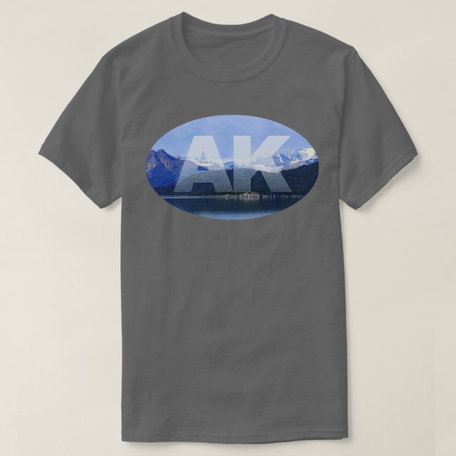 Alaska Mountains TShirt 2 T Shirt (Design framsida)