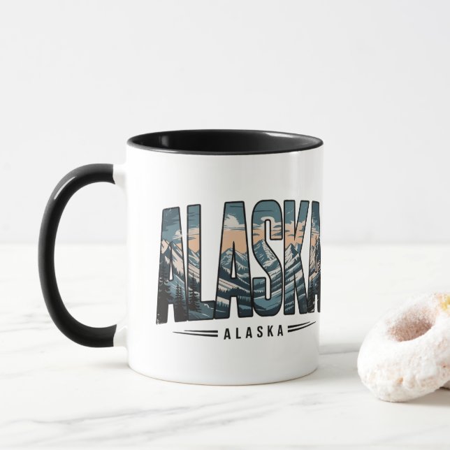 Alaska  mugg (Med munk)