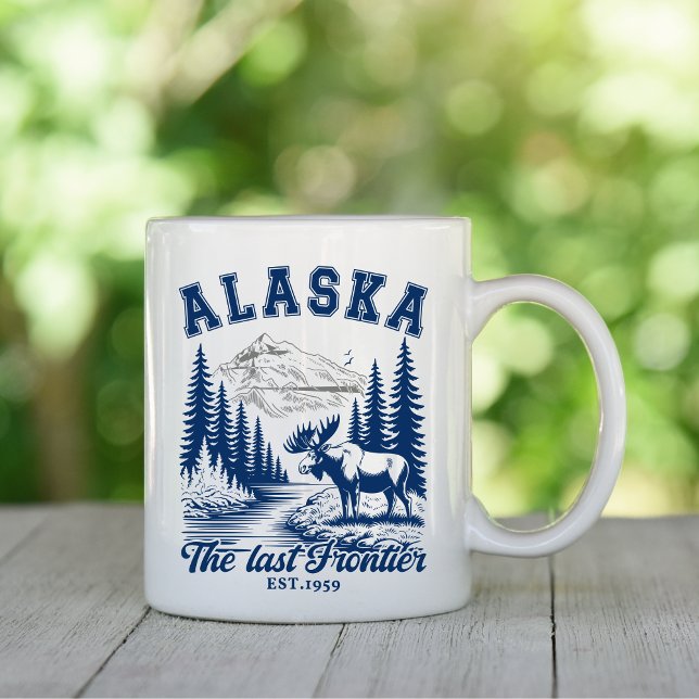 Alaska Nature Escape with Moose Kaffemugg (Skapare uppladdad)