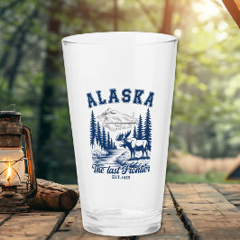  Alaska Nature Landscape and Moose Design Glaskopp