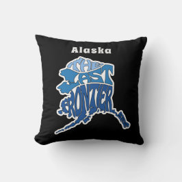 Alaska Nickname Ord Art Kudde