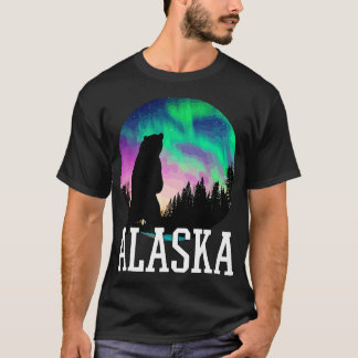 Alaska Noord-Ljus View Vacation T Shirt