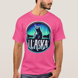 Alaska Noord-Ljus View Vacation T Shirt
