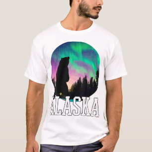 Alaska Noord-Ljus View Vacation T Shirt