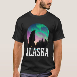 Alaska Noord-Ljus View Vacation T Shirt