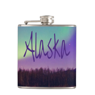 Alaska norra Ljus-bergen Sjö Fickplunta
