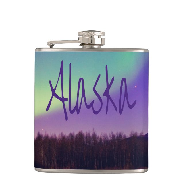 Alaska norra Ljus-bergen Sjö Fickplunta (Framsidan)