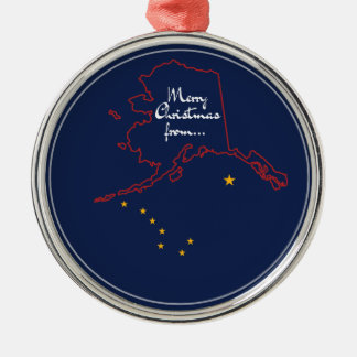 Alaska: "Norra Ljus Hälsning" Ornament Metall