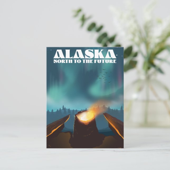 Alaska, Norrut mot framtiden Vykort (Stående Fram)
