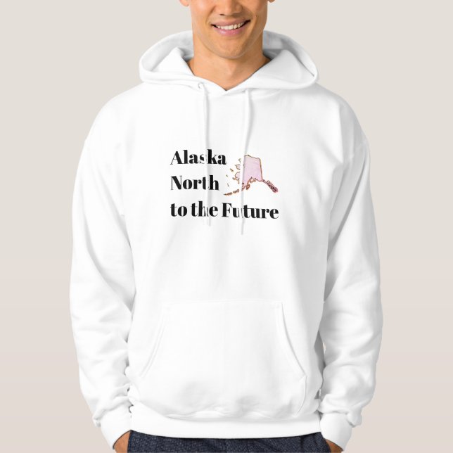 Alaska North till Framtiden Hoodie (Framsida)
