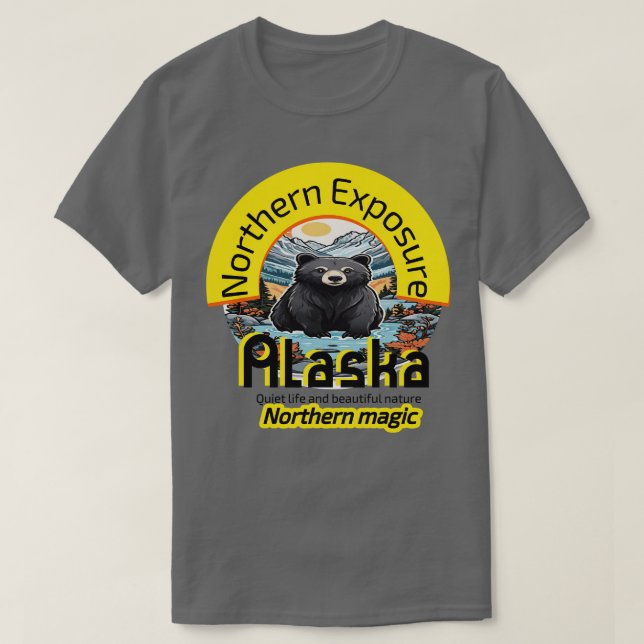 Alaska Northern Exposure TShirt T Shirt (Design framsida)