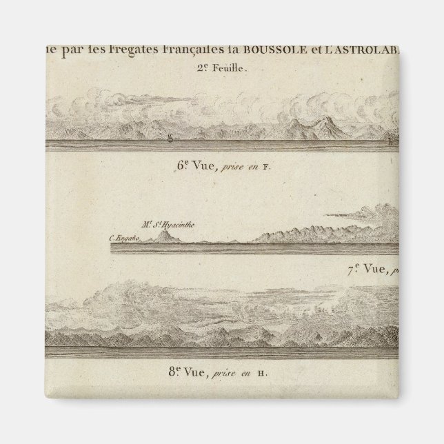 Alaska och British Columbia Magnet (Framsidan)