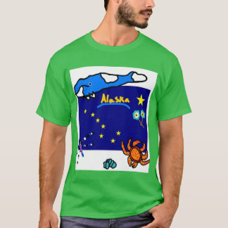 Alaska och dess symboler t shirt