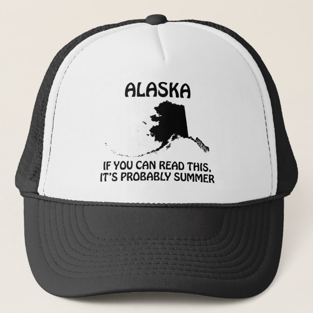Alaska - Om du kan läsa detta är det förmodligen s Keps (Framsida)