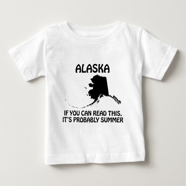Alaska - Om du kan läsa detta är det förmodligen s Tee (Framsida)