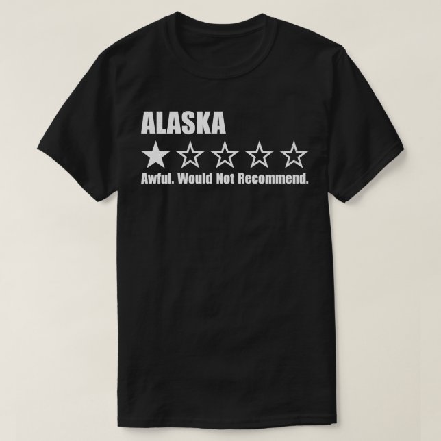 Alaska One Review TShirt 2 T Shirt (Design framsida)