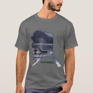 Alaska Orca Whales T Shirt