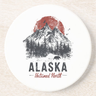 Alaska Otämjd Nordlig Bergsöken Utomhus Underlägg