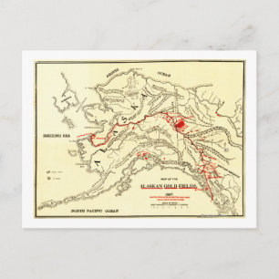 Alaska Panoramic Karta Vykort