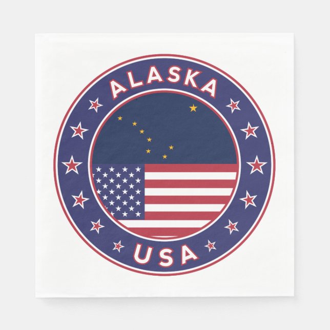 Alaska Pappersservett (Framsidan)