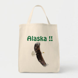 Alaska-påse med örn. tygkasse