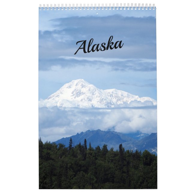 Alaska Photo Anpassade Kalender (Omslag)